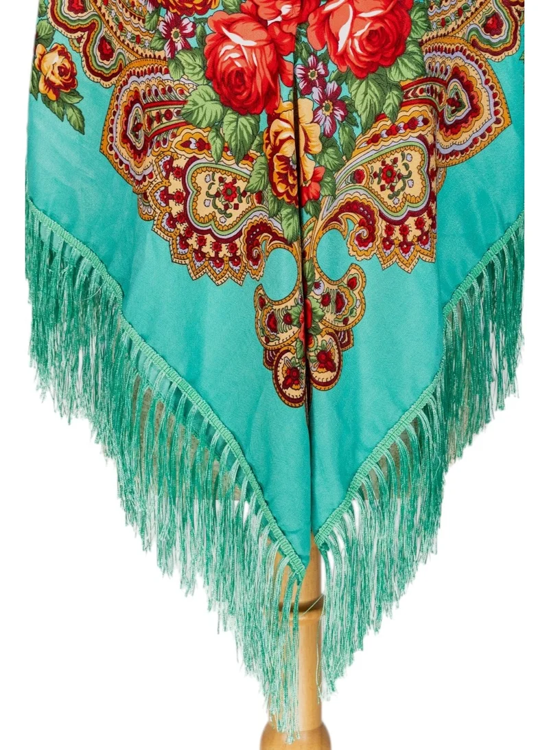 Bidani Royal Emerald Russian Shawl